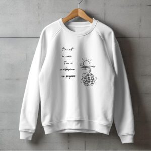 Masterpeice(sweatshirt)(white) Snidestyle
